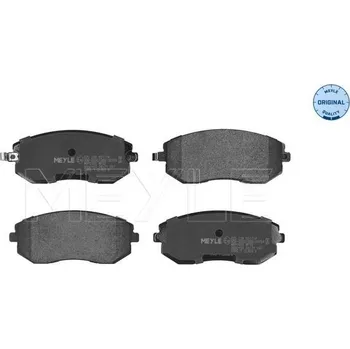 Brzdový systém Sada brzdových destiček, kotoučová brzda MEYLE 025 238 6517/W