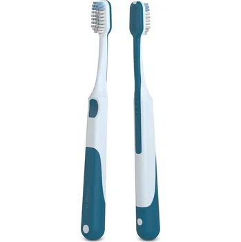 Zubní kartáček SUAVINEX | Dětský kartáček na zoubky JUNIOR +6 let - modrý