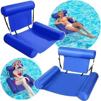 SILNÁ NAFUKOVACÍ MATRACE, HAMAKA, VODNÍ KŘESLO, LEHÁTKO NA PLÁŽ, DO BAZÉNU, NA ZAHRADU XL