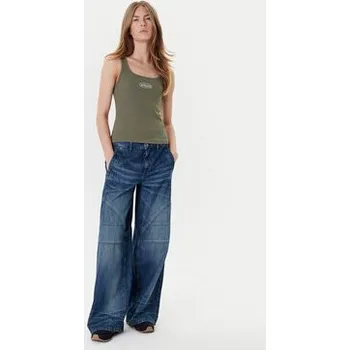 Guess Jeans Top W5YP35 KA0H1 Khaki Regular Fit L