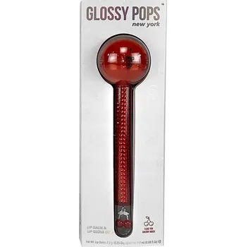 Lesk na rty Glossy Pops Cherry Much 2v1 balzám a lesk na rty