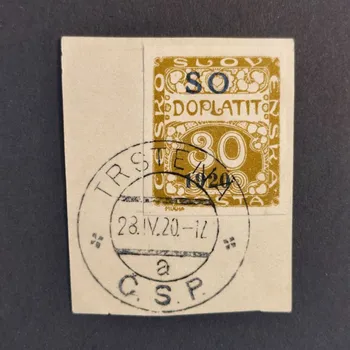 Sběratelství Výstřižek ČSR, 30h, Pof.SO38#