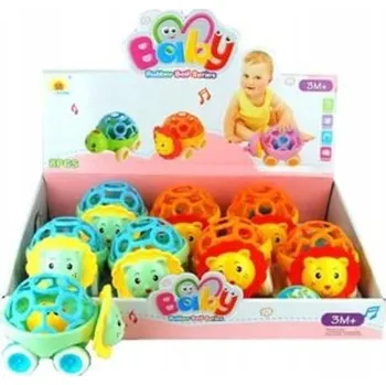 BAREVNÉ CHRASTÍTKO KOUSÁTKO ŽELVA S MÍČKEM