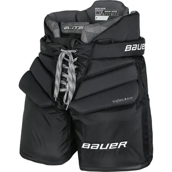Hokejové kalhoty Brankařské kalhoty BAUER S23 Elite Goal Pant Intermediate Barva: BK - Černá, Velikost: Int. S