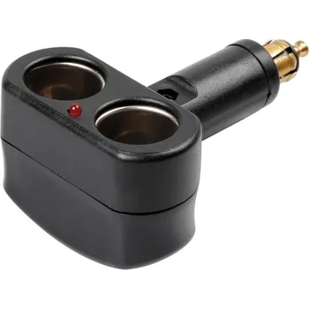 Prodlužovací kabel redukce zásuvky malá/2x-velká /98348/