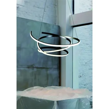 Domoletti Stropní svítidlo 19058P-BK, 42 W, 4000 °K