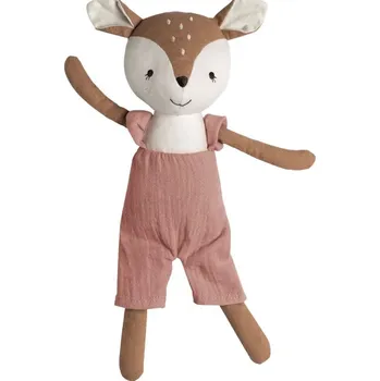 plyšák Fehn Plyšové jelínče – Růžové