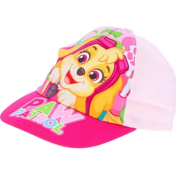 Kšiltovka For Kids Dětská kšiltovka Tlapková Patrola sv.růžová Velikost čepice: 52