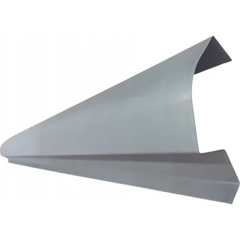 Prah karosérie Opravný plech prahu BOLMA-MB pozinkovaná 1850 mm s ohybem pod dveřmi