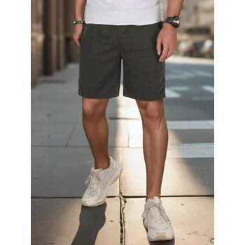 Pánské kraťasy Pánské kraťasy DSTREET TMAVĚ ŠEDÁ XXL