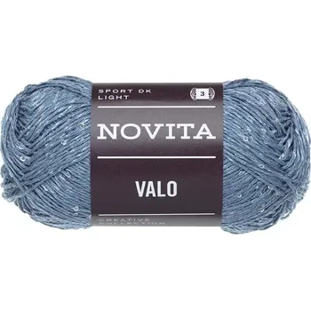 Příze Novita Valo 1161 Modrá (Efektní příze Valo Schein)