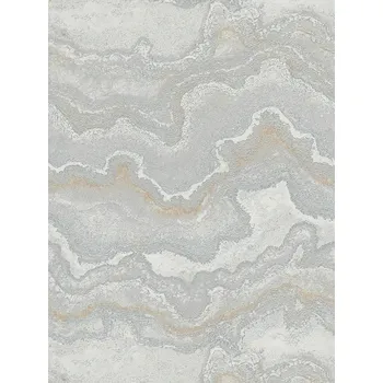 Tapeta TAPETA NA ZEĎ MARMOR KAMEN S MĚDĚNÝMI ŽILKAMI 39659-5