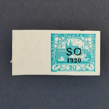 Sběratelství Známka ČSR, 20h, Pof.SO6*