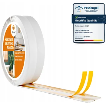 Obraz Lišta Quest PVC 15 x 15, délka 500 cm, bílá