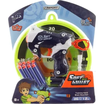 Dětská zbraň Pistole šroubovací s terčem