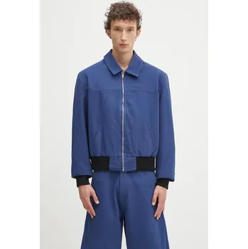 Dámská casual bunda Džínová bunda Sky High Farm Santa Fe tmavomodrá barva, přechodná, oversize, SHF07J021, L, 59X