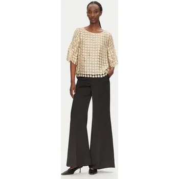 Dámská halenka Bruuns Bazaar Halenka Carisa BBW4529 Zlatá Loose Fit 36