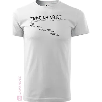 Triko na výlet, pánské, bílá, 3XL (Pánské tričko na výlet)