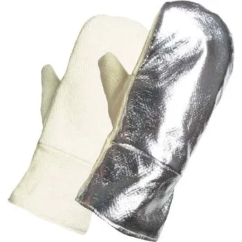 Pracovní rukavice Rukavice pracovní PARROT/AL (vel. uni) tepelně odolné, dtto 137038 - pohliníkovaný hřbet