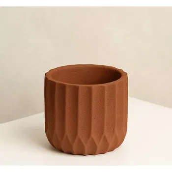 Stojan na květiny Pols Potten květináč Stripes (minimalistický betonový design)