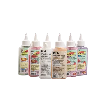 Speciální výtvarná barva Plastická barva BROKÁT/100g sada 6 ks 62399