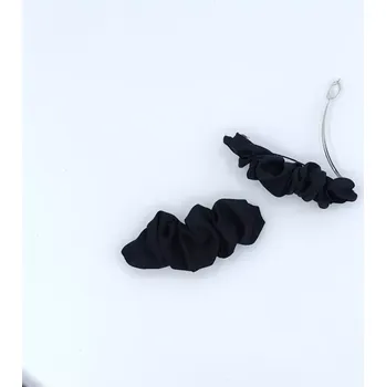 Spona do vlasů černá bavlna