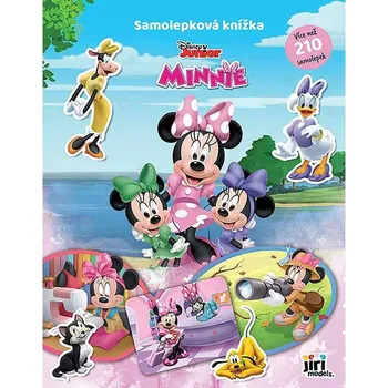 Hračka pro nejmenší Jiri Models Samolepková knížka Minnie