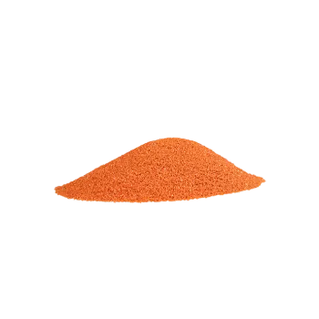 Písek na pískování Dekorační drť jemná 500g /č.08 oranžová dj08