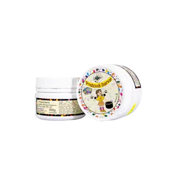 Vodová barva Prstová barva 250g černá č.38 6335038