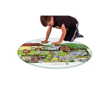 Výuková hračka Tematický kruh 1,3 m STATEK 169-03s