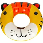 Dětský nafukovací kruh KX4919 tygr 80 cm