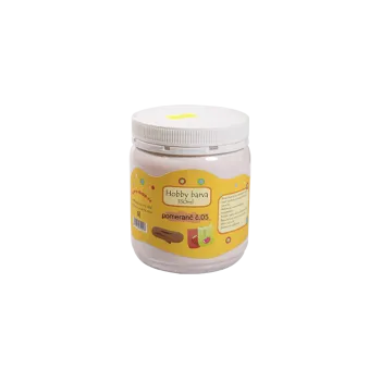 Speciální výtvarná barva HOBBY barva 350g pomeranč č.05 60905