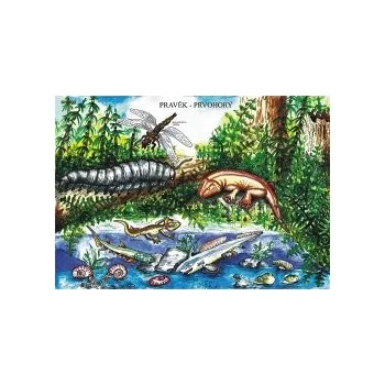 Výuková hračka PRVOHORY pravěk - Výukové tablo 98975P