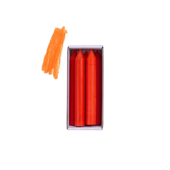 Voskovky TROJHRANNÉ MAX 10 ks žlutá č.05 71416-05