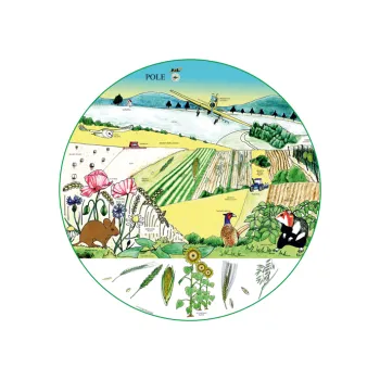 Výuková hračka Tematický kruh 1,3 m POLE 169-20s