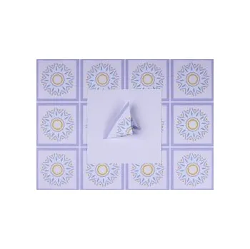 Barevný papír Čtvercová skládačka motiv /15/ 120 čtverečků 11429