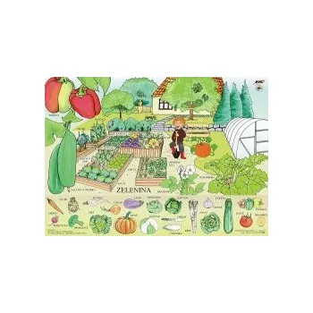 Výuková hračka ZELENINA - Výukové tablo 98513ZEL