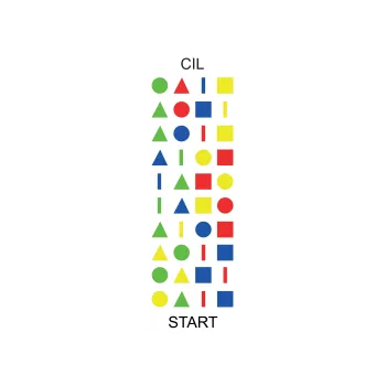 CZ -- CESTA K CÍLI - tvary 10 polí 77010s