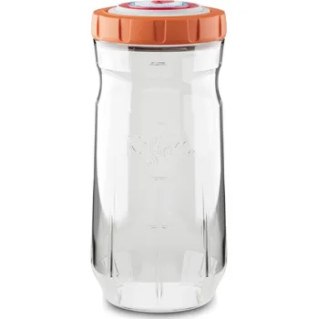Dóza na potraviny Kefirko Skladovací nádoba, 1400 ml, oranžová
