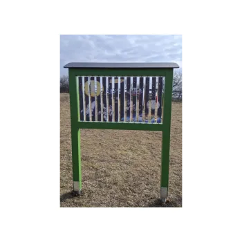 Doplněk pro dětské hřiště Obrázkové HRANOLKY 150 x 125 cm - 09 hnědá / ATMOSFÉRA 777-04