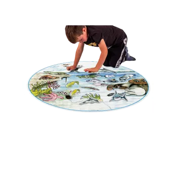 Výuková hračka Tematický kruh 1,3 m MOŘE 169-18s