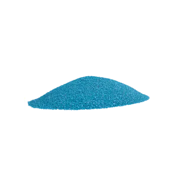 Písek na pískování Dekorační drť jemná 500g /tyrkys č.29 dj29