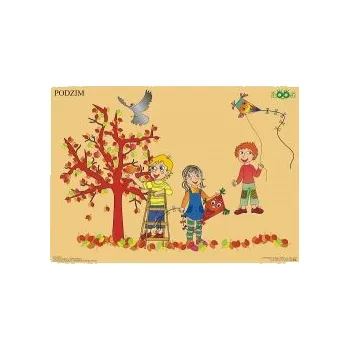Výuková hračka PODZIM - Výukové tablo 98532PO