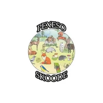 Výuková hračka V lese - pexeso exteriér 8 cm kolečka 30ks 974-18