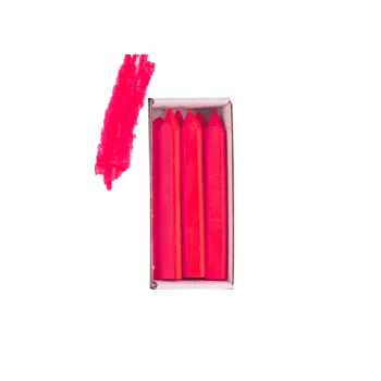 Voskovky TROJHRANNÉ MAX 10 ks tm. růžová č. 13 71416-13