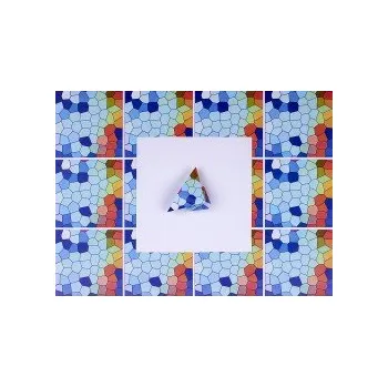 Vystřihovánky Čtvercová skládačka motiv /50/ 120 čtverečků 11464