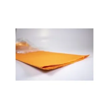 Umělecký papír Hedvábný papír oranžová 50x70 10 archů 410200-08