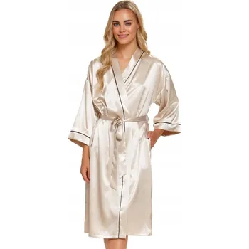 Dámský župan Doctor Nap Saténový župan SWW.5227 Champagne S