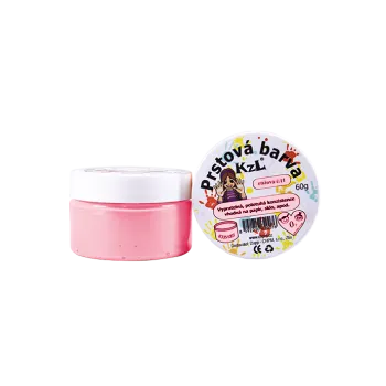 Vodová barva Prstová barva 60g růžová č.11 63351011