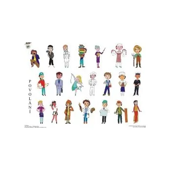 Výuková hračka POVOLÁNÍ - Výukové tablo 98506PO